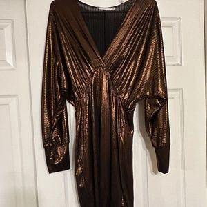 Metallic Bodycon